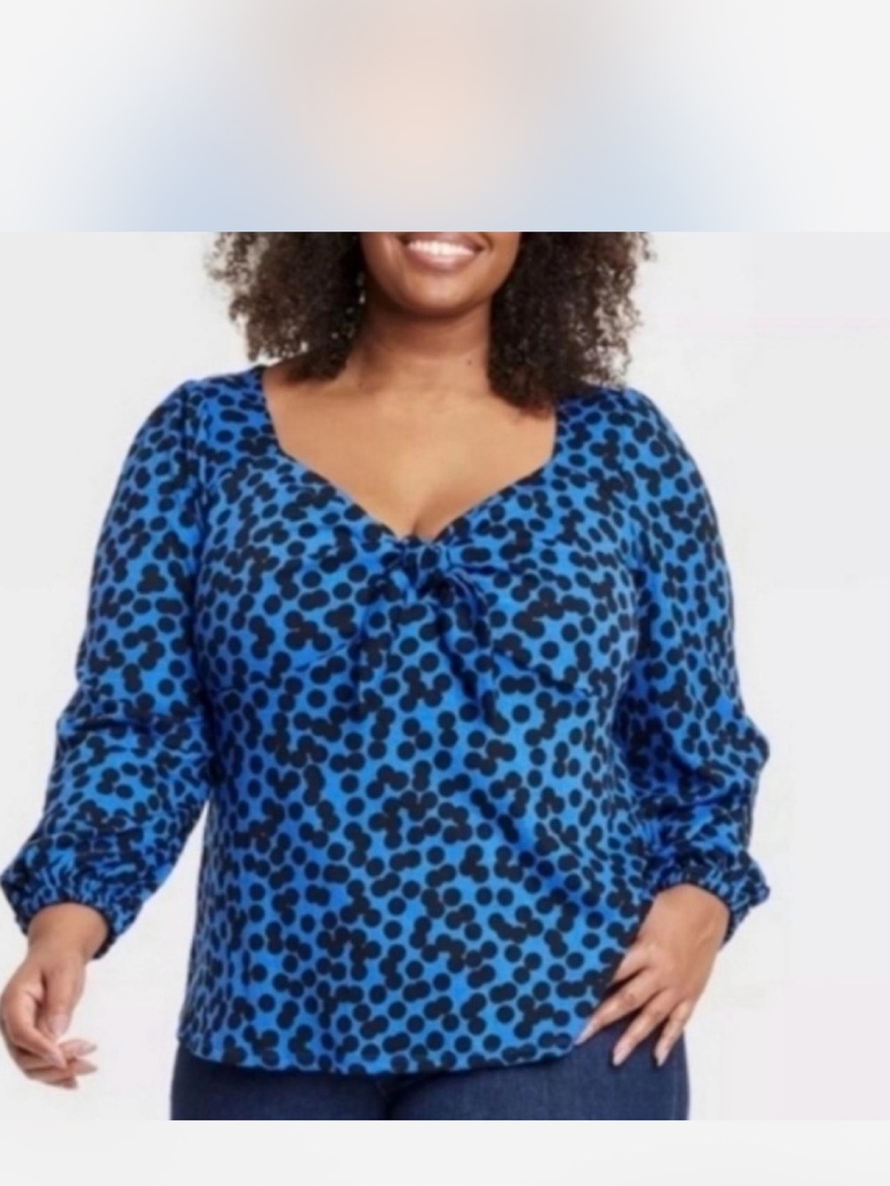 Ava & Viv 1X Blouse - NWT